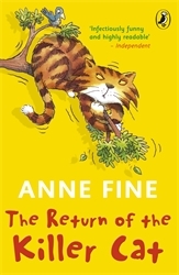 Book cover of The Return of the Killer Cat by Anne Fine