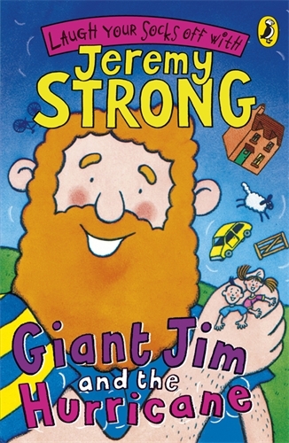 Book cover of Giant Jim And The Hurricane by Jeremy Strong