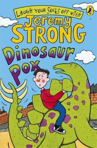 Book cover of Dinosaur Pox by Jeremy Strong