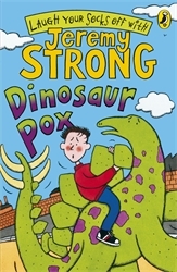 Book cover of Dinosaur Pox by Jeremy Strong