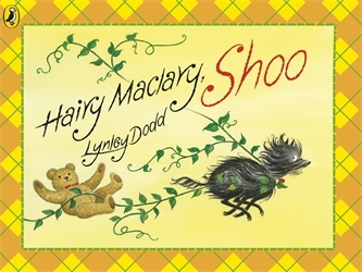 Book cover of Hairy Maclary, Shoo by Lynley Dodd