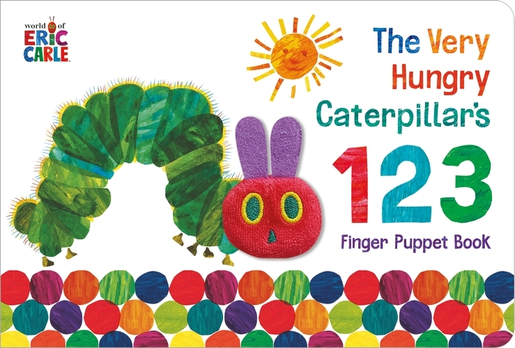 Book cover of The Very Hungry Caterpillar Finger Puppet Book by Eric Carle