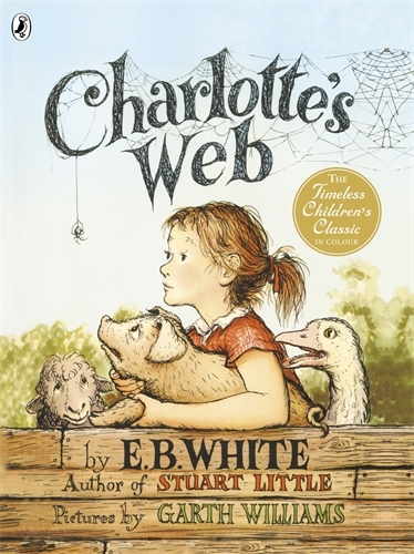 Book cover of Charlotte's Web by E. B. White