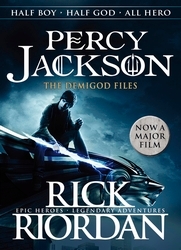 Book cover of Percy Jackson: The Demigod Files (Film Tie-in) by Rick Riordan