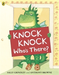 Book cover of Knock Knock Who's There? by Sally Grindley