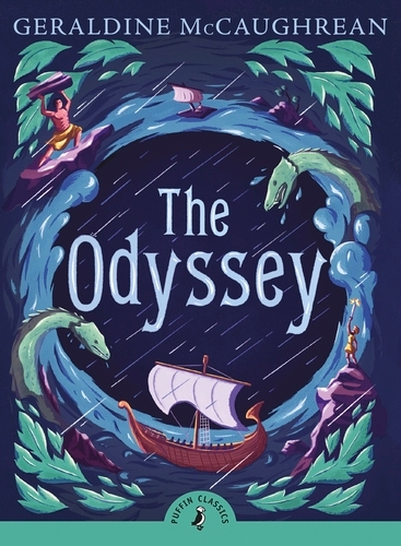Book cover of The Odyssey by Geraldine McCaughrean