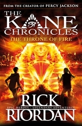 Book cover of The Throne of Fire (The Kane Chronicles Book 2) by Rick Riordan