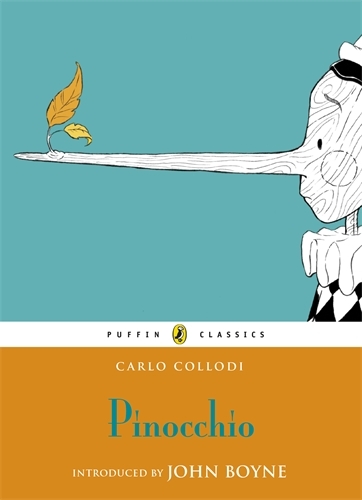 Book cover of Pinocchio by Carlo Collodi