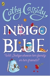 Book cover of Indigo Blue by Cathy Cassidy