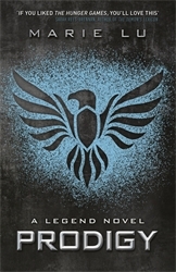 Book cover of Prodigy by Marie Lu