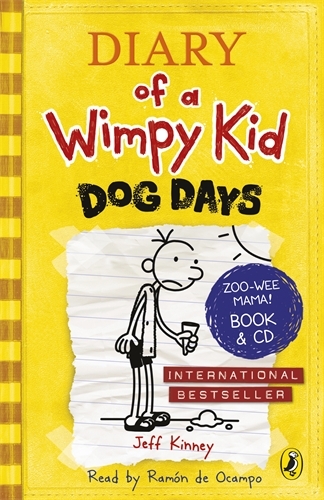 Book cover of Diary of a Wimpy Kid: Dog Days (Book 4) by Jeff Kinney