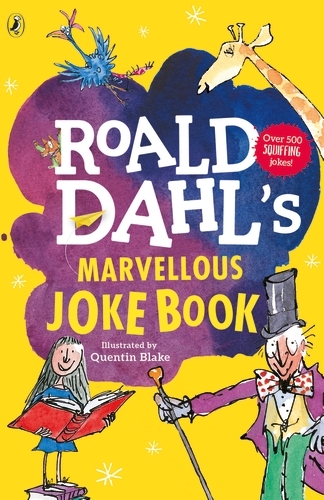 Book cover of Roald Dahl's Marvellous Joke Book by Roald Dahl