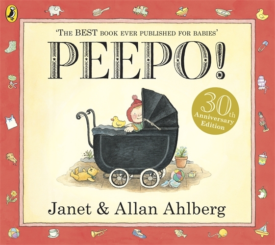 Book cover of Peepo! by Janet Ahlberg, Allan Ahlberg