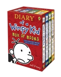Book cover of Diary of a Wimpy Kid Box of Books by Jeff Kinney