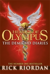 Book cover of The Demigod Diaries by Rick Riordan