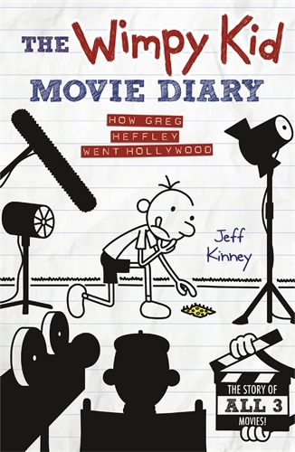 Book cover of The Wimpy Kid Movie Diary by Jeff Kinney