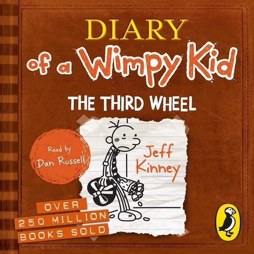 Book cover of Diary of a Wimpy Kid: The Third Wheel (Book 7) by Jeff Kinney