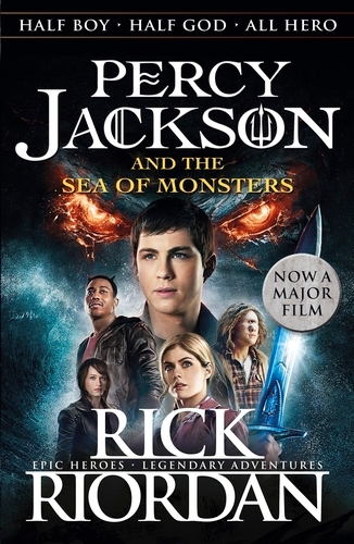 Book cover of Percy Jackson and the Sea of Monsters (Book 2) by Rick Riordan