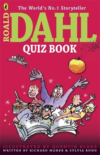 Book cover of The Roald Dahl Quiz Book by Richard Maher, Sylvia Bond