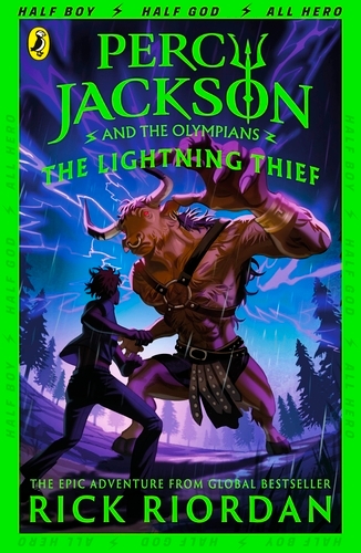 Book cover of #1 - Percy Jackson and the Lightning Thief (Book 1) by Rick Riordan