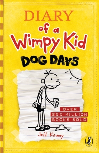 Book cover of Diary of a Wimpy Kid: Dog Days (Book 4) by Jeff Kinney