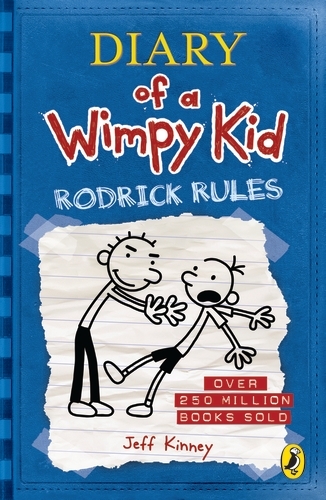Book cover of Diary of a Wimpy Kid: Rodrick Rules (Book 2) by Jeff Kinney