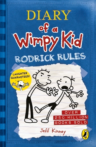 Book cover of Diary of a Wimpy Kid: Rodrick Rules (Book 2) by Jeff Kinney