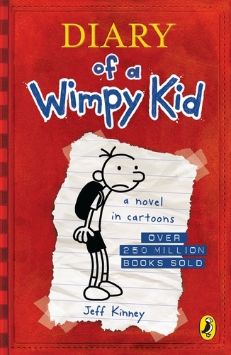 Book cover of Diary of a Wimpy Kid (Book 1) by Jeff Kinney