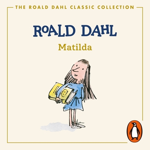 Book cover of Matilda by Roald Dahl