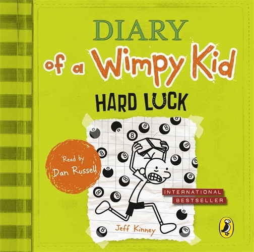 Book cover of Diary of a Wimpy Kid: Hard Luck (Book 8) by Jeff Kinney