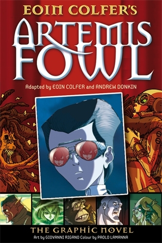 Book cover of Artemis Fowl by Eoin Colfer