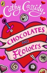 Book cover of Chocolates and Flowers: Alfie's Story by Cathy Cassidy