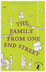 Book cover of The Family from One End Street by Eve Garnett