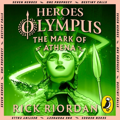 Book cover of The Mark of Athena (Heroes of Olympus Book 3) by Rick Riordan