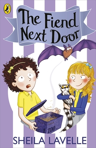 Book cover of The Fiend Next Door by Sheila Lavelle