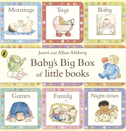 Book cover of Baby's Big Box of Little Books by Allan Ahlberg, Janet Ahlberg