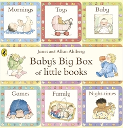 Book cover of Baby's Big Box of Little Books by Allan Ahlberg, Janet Ahlberg