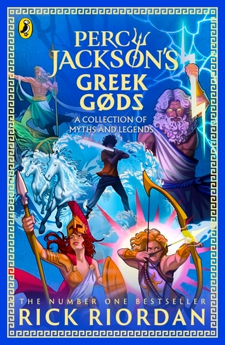Book cover of Percy Jackson and the Greek Gods by Rick Riordan