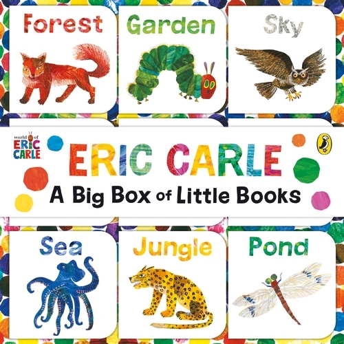 Book cover of The World of Eric Carle: Big Box of Little Books by Eric Carle