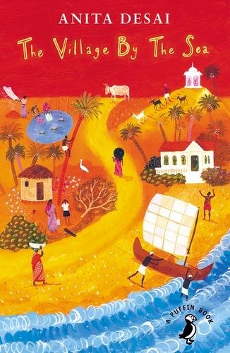 Book cover of The Village by the Sea by Anita Desai