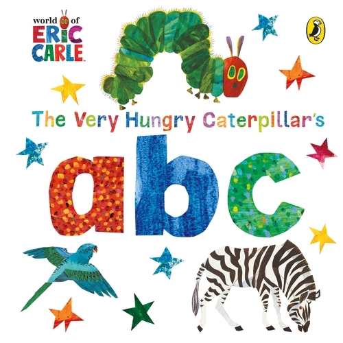 Book cover of The Very Hungry Caterpillar's abc by Eric Carle
