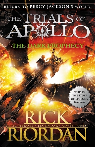 Book cover of The Dark Prophecy (The Trials of Apollo Book 2) by Rick Riordan