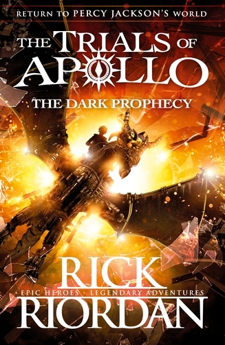 Book cover of The Dark Prophecy (The Trials of Apollo Book 2) by Rick Riordan