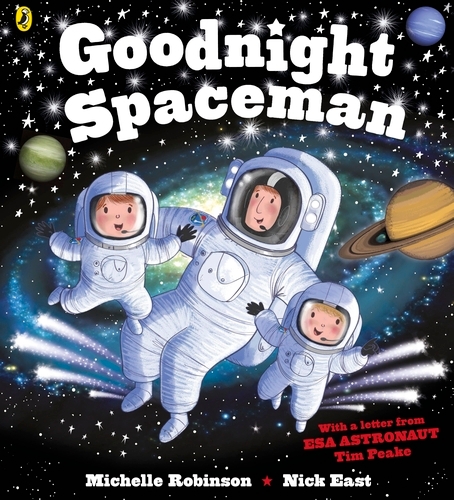 Book cover of Goodnight Spaceman by Michelle Robinson