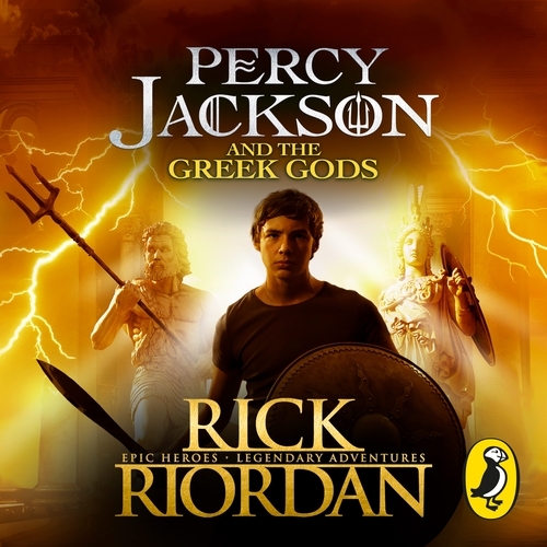 Book cover of Percy Jackson and the Greek Gods by Rick Riordan
