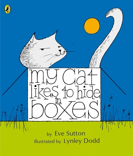 Book cover of My Cat Likes to Hide in Boxes by Eve Sutton