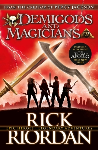 Book cover of Demigods and Magicians by Rick Riordan