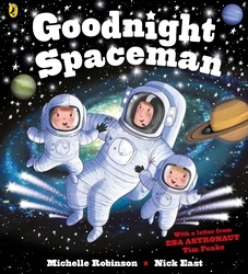 Book cover of Goodnight Spaceman by Michelle Robinson