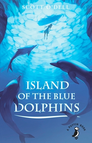 Book cover of Island of the Blue Dolphins by Scott O'Dell