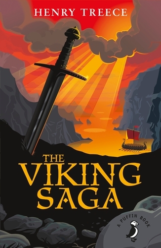 Book cover of The Viking Saga by Henry Treece